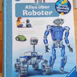 Neues Buch, Alles über Roboter, zu verkaufen da wir es doppelt zum Geburtstag bekommen haben