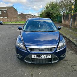 Ford Focus (2010) 1.6 Ti Vct 115

MOT unitl end of December

Mileage: 88620

5 speed Manual

Nice dark blue colour

This car comes with:

17 inch alloy wheels

Front electrical windows

Remote central locking

Air-conditioning

RADIO/CD Bluetooth

Partial service history, last serviced on 16/03/2024

Extra features :

Heated front windscreen

Upgraded Sony radio with Bluetooth and better sound system

Keyless start

Description of the car

Cat N

Driver side door has dent and some age related marks around the car. drives very smoothly, it also comes with 3 keys, 2 remote keys fobs and 1 normal key, the button is not working properly on one 1 key fob, however the key actually works in the ignition and can open the doors manually. It also has 4 Dunlop Winter Sport 5 tyres which are in very good condition, I only put them on just under 2 months ago, and I hardly done any miles since then.

Open to reasonable offers, silly offers will be ignored, so don't bother.