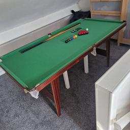kids snooker table in good conditions
all accessories with it
selling as no longer used
collection from ng17 area
can deliver if local for fuel costs