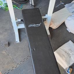 weight and dip bench missing a pin that hold adjustable height rails.. 1 in