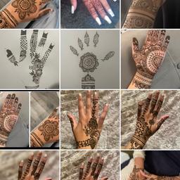 Henna Artist, taking bookings for Eid Monday and Tuesday evening call on 07956265890