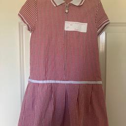 💥💥 OUR PRICE IS JUST £2 💥💥

Preloved girls school gingham dress in red

Age: 4-5 years
Brand: George 
Condition: like new hardly worn

All our preloved school uniform items have been washed in non bio, laundry cleanser & non bio napisan for peace of mind

Collection is available from the Bradford BD4/BD5 area off rooley lane (we have no shop)

Delivery available within reason for fuel costs

We do post if postage costs are paid For (we only send tracked/signed for)

No Shpock wallet sorry
