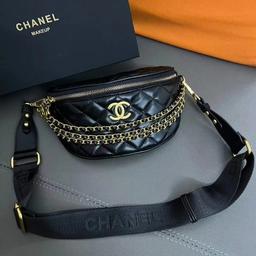 got from chanel. for vip customers. can wear as bum bag or shoulder bag. not available in store. you should familiar with vip gifts. 100% Authentic from chanel.com

any questions please ask.