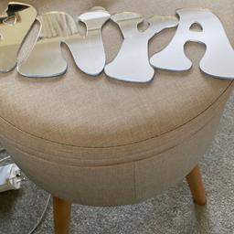 Personalised Name Mirror ‘Anya’ . Free Delivery only