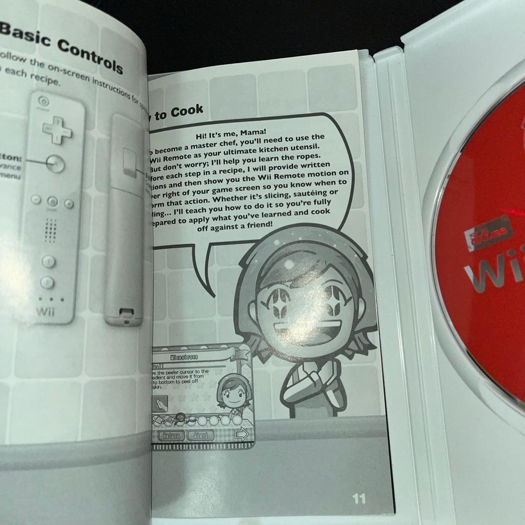 Brought a couple months back and only played once with the Wii
In the original box and disk has no marks and works in complete conditions
Comes with original Manual
Has no faults or issues
