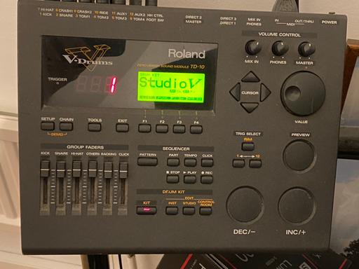 Buy & Sell East London Ratcliff - East London - Photos for Roland TD-10 Drum Sound Module - Defective