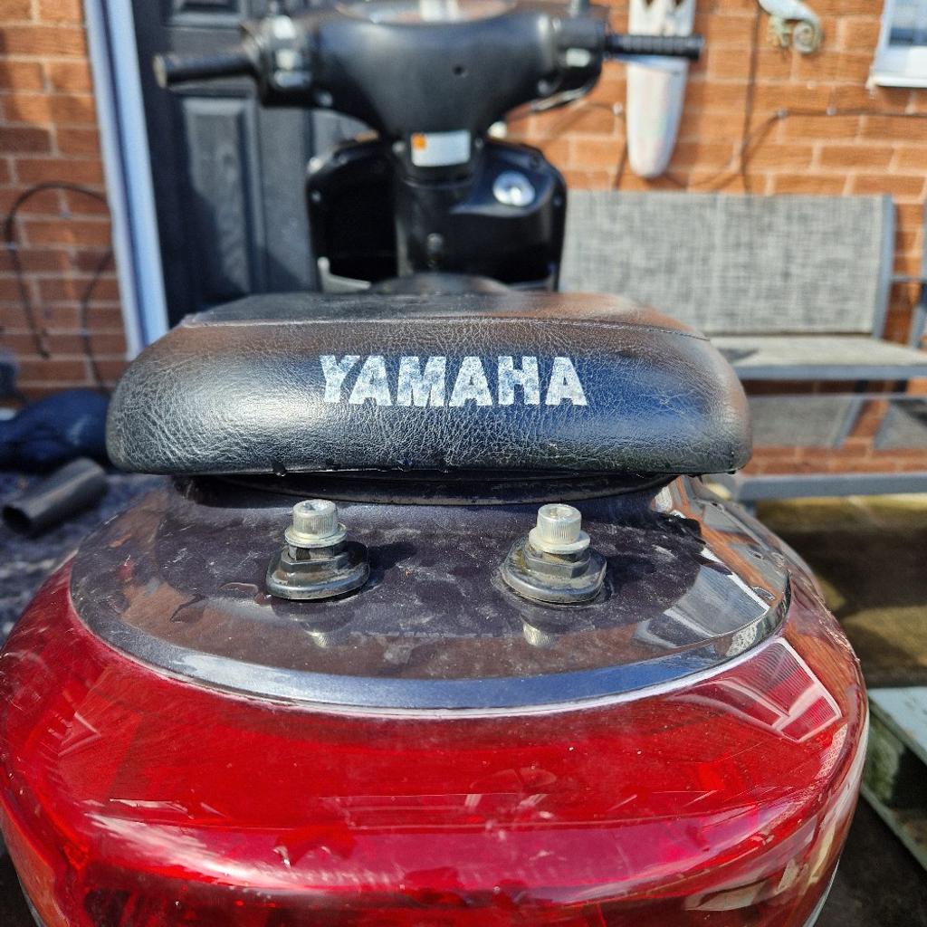 Yamaha Vitty 2016

13750 miles

MOT until June 2024

Logbook present

Nippy bike runs great, Solid yamaha engine

Could do with a good wash down to remove mud