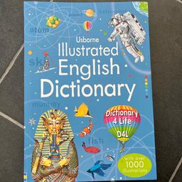 Usborne illustrated English dictionary lovely book brand new