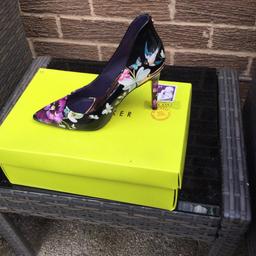 Ted baker 
Brand new 
High heels 
Size 3
Unwanted 
Paid over £100