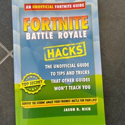 Fortnite battle royale hacks book unofficial tips and tricks book.