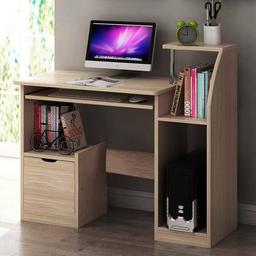 Specifications:


Product size: 80x40x90 cm


Product packaging size: 98*45*10cm


Product material: particle board


Color: Wooden


Type: computer desk


Style: Modern


 


Delivery:


1x Computer Table