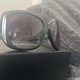 Genuine black Chanel womens sunglasses, hardly worn.