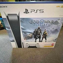New never used before 
PS5 God of War edition