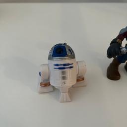 R2D2 & Anakin, Skywalker Imaginext Star Wars Galactic Heroes action Figure Hasbro bundle