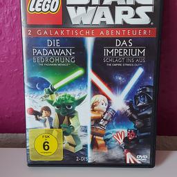 2 DVDs "Lego Star Wars: Die Padawan Bedrohung / Das Imperium schlägt ins Aus"

Zustand gebraucht.

Privatverkauf.