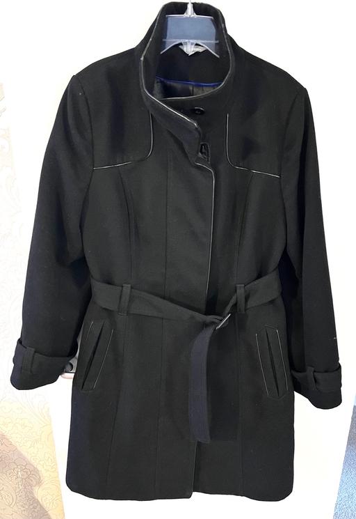 Buy & Sell South West London West Brompton - South West London - Photos for Marks & Spencer Belted Pea Coat Size Uk 14