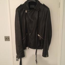 Genuine All Saints leather jacket
Good condition as hardly been worn.