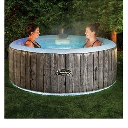 brand new 4 person Waikiki spa complete with lights, start up chemical kit and thermal cover