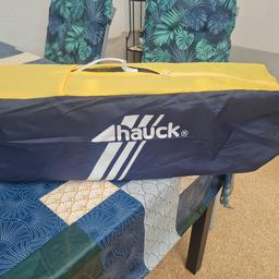 Verkaufe ein Reisebett von der Firma Hauck inklusive Matratze. Ist so gut wie neu keine Schäden. Dies ist ein Privatverkauf daher keine Garantie und Gewährleistung nur Selbstabholung