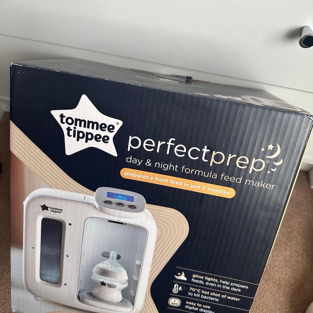 Brand new prep machine never used as chose to breast feed instead