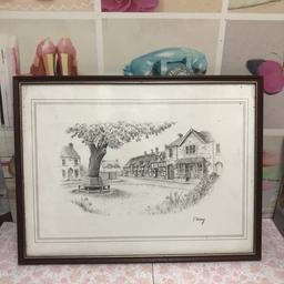 C Varley Sketch Print Vintage Collectable village.

Framed - minor scratches to frame

17” x 13”

Vintage

Been in the loft for several years