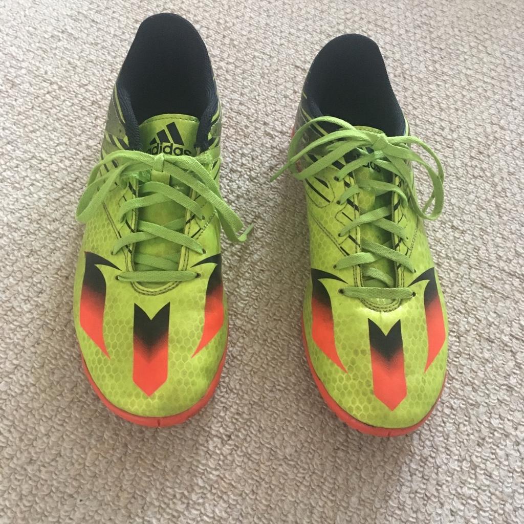 Adidas Messi 15.4 indoor football trainers, size 8. Good condition, only been worn a couple of times. Collection only.