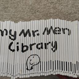 47 Mr Men books. This was a set of 50, but three are missing
Mr Rush
Mr Cheerful
Mr Rude

All in great condition.