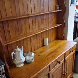 lovley Welsh Dresser , can be in 2 parts for collection , great condition pine wood collection b14 kings heath 