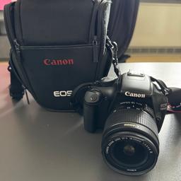 #startfresh
Spiegelreflexkamera Canon EOS 1100D schwarz + Objektiv Canon EF- S 18-55