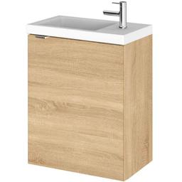 Hudson Reed Fusion Natural Oak Wall Hung 400mm Vanity Unit & Basin CBI337

New in box (sink and cabinet - tap and waste not included).

Selling as no longer required

Length (Left to Right) 405mm
Height 579mm
Width (Front to Back) 260mm