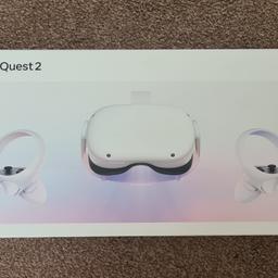 Meta Quest 2, 128gb, purchased at Christmas and never been used since being set it. It has been factory reset, like new. Collection from Blackrod BL6. Still selling for £200, looking for £150 ono