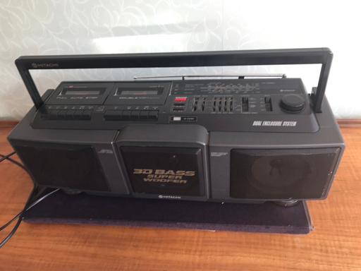 Buy & Sell Essex Epping Forest - Photos for Vintage, retro Hitachi Boombox and Tapes