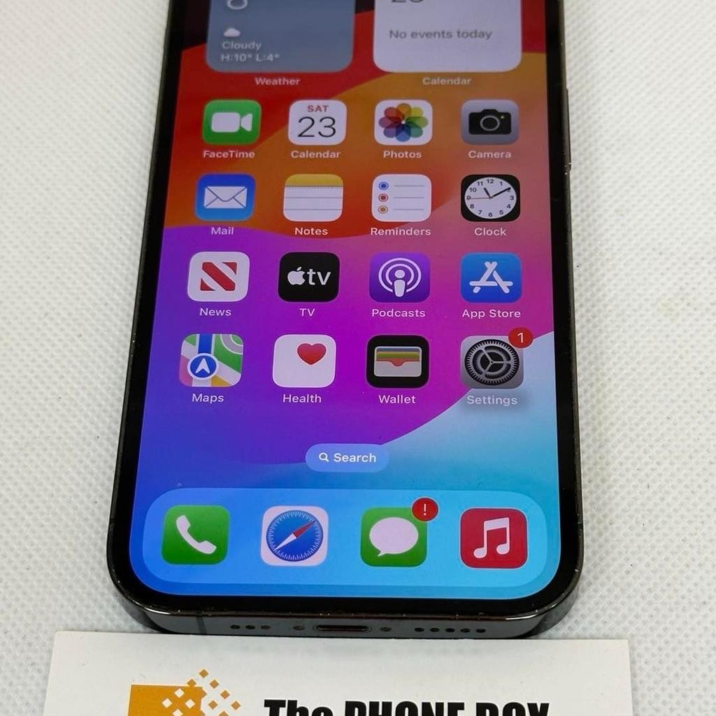 iPhone 13 Pro 128Gb in Alpine Green. Unlocked and in excellent condition. It comes boxed with new charging lead plus free glass screen protector and case of your choice. 6 months warranty.
DISCOUNT PRICE £425.
Collection only from our shop in Ashton-in-Makerfield. Thanks.