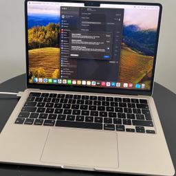 No postage, no offers, collection only.
2022 MacBook Air M2
8-CPU, 8-GPU
256GB SSD
8GB RAM
100% battery health
Original charger
Screen was replaced last month.