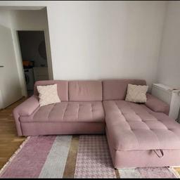 Hallo,
verkaufe unseren 2 Jahre alten Sofa mit Bettfunktion und Stauraum.

Länge 243 cm x 156 cm x 90 cm

Neupreis 1100 €

Schauen sie sich auch meine andere Anzeigen an :)

Preis Verhandelbar