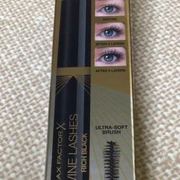MAX FACTOR MASTERPIECE Devine Lashes Mascara.

Colour: Rich Black
Ultra-Soft Brush
8ml, 12M

Features:
Dramatic Volume
Wide Open Eyes
Smooth Formula
Enriched with Panthenol
Clump and Flake free
Smudge proof
Ophthalmologically Tested

RRP £11.99

New, Sealed in original packaging and from a smoke free home.

Buy with other Listed Items for a Bundle Price reduction.