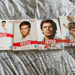 dexter dvds 4 seasons £10 pick up only m6 area