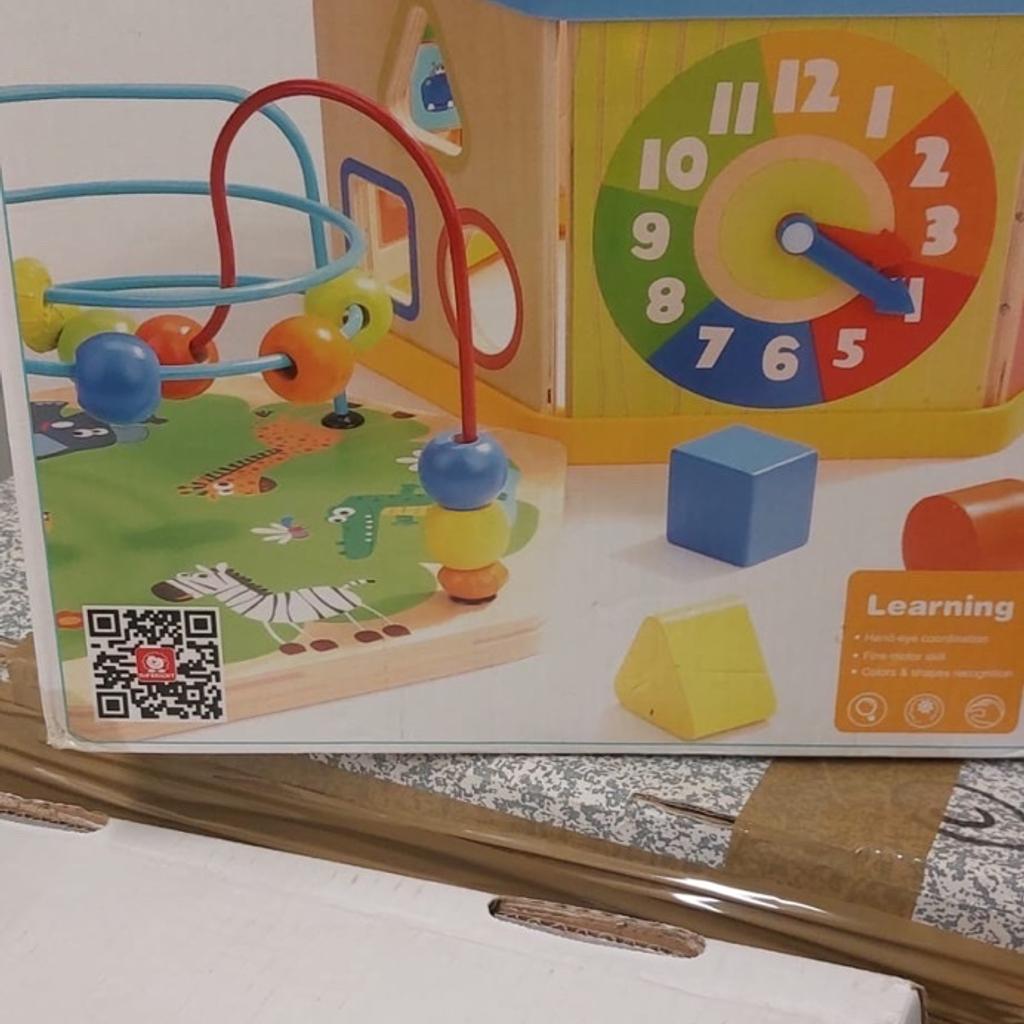 Wooden basic toy without box