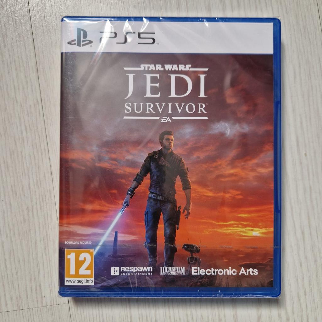 Star wars Jedi survivor PS5 brand new sealed.
Collection is from Whitechapel E1
Or
Limehouse E14 8GP