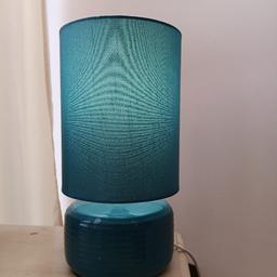 Donated to sell for Lupus charity. Jade green/blue Asda lamps in perfect working order, including bulbs. Collect from Streetly