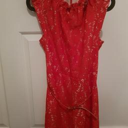 New dress from Oasis
Size 12
Orangey red colour
Lined
Matching coloured belt
Was £45

From a smoke and pet free home
Collection only from Wolverhampton