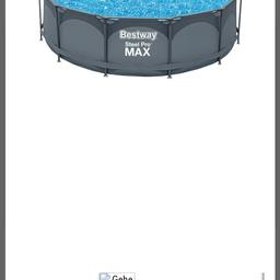 Verkauf eines Bestway Steel pro Max 3,66x1m. Zubehör Leiter und Flowclear™ Filterpumpe. War nur 1 Sommer in Benutzung. Pool muss selbst abgebaut werden.