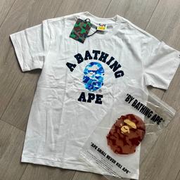 Brand New Bape Tee with original dustbag
Size S
-Same/Next day shipping ✅
-Offers may be accepted 🎟️