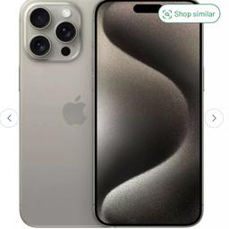 Bought from Argos on 5/4/24. Too big for me therefore want to sell it on. Argos won’t refund due to seal open. Apple warranty till 6/4/25, Proof of purchase included as well as original Apple Type C Adapter 20W. Brand new Spigen Phone case and screen protector included. No time wasters please and No offers. Thank you.