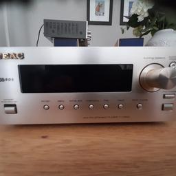 For sale I have a Teac t-h300 Tuner in perfect working order,along with amp and cd player on another listing,this listing is for tuner only.collection from Burntwood.not taking offers as selling at a great price.thanks