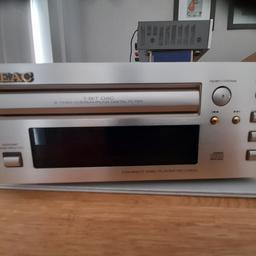 For sale I have a Teac PD-H300 cd player.it does tend to skip lately so selling for parts only,although I'm sure for someone this will be a five minute fix.also on other listing I have a matching amp and tuner.collection is from Burntwood Staffs.priced to sell,no offers on cd player as I'm sure it's very easily fixable.laser works fine so definitely not the laser,