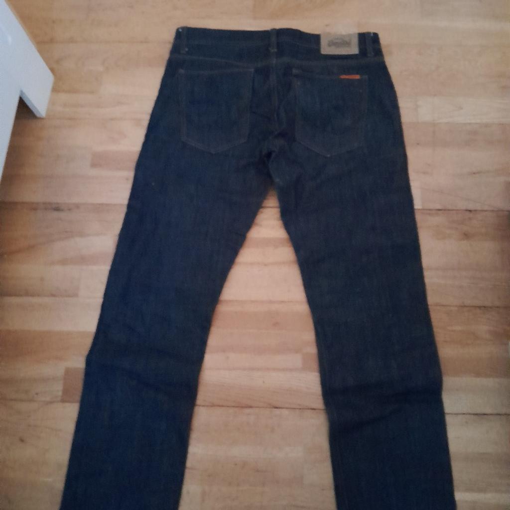 superdry mens Jean,worn once like new. size 32 waist,32 leg collection