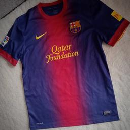 FC Barcelona Fussball-Trikot (2012/13) von Nike 
hochwertig, original, keine Beschädigungen, gepflegter Zustand Nichtraucher Haushalt