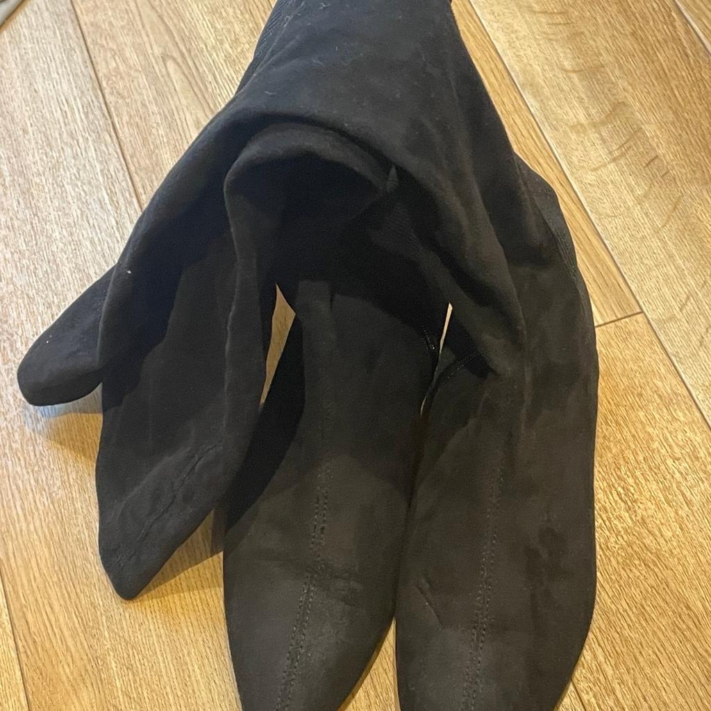 Zara long boots, only worn once