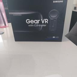 Samsung VR headset all in original box with instructions booklet also compatible with galaxy note 8 used once unwanted gift.